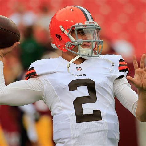 Johnny Manziels Tenure As Cleveland Browns Backup Qb Will Be Extremely