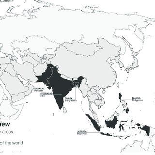 1 Case study cities in Asia | Download Scientific Diagram