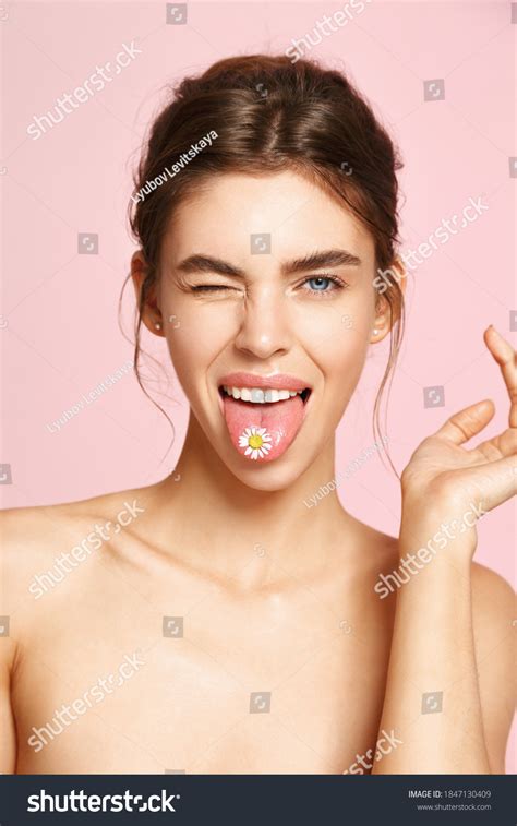 Beauty Skin Care Naked Woman Holding Stock Photo Shutterstock