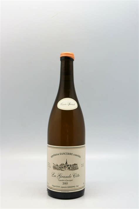 Pascal Cotat Sancerre La Grande C Te Cuv E Sp Ciale Vins