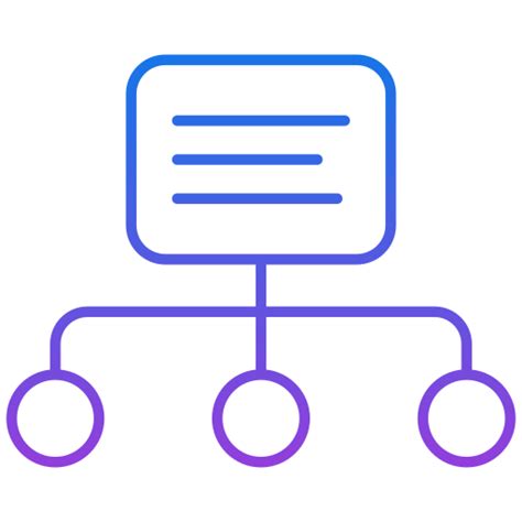 Flowchart Generic Gradient Icon