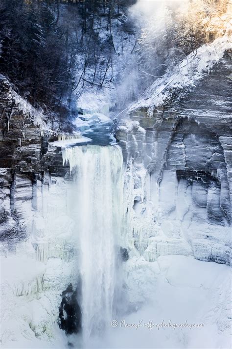 Winter-Scape Taughannock Falls - Syracuse NY Pet Photography