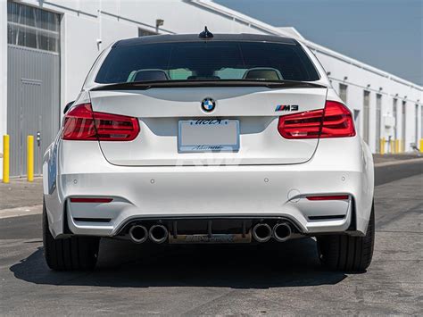 Bmw F M Performance Style Carbon Fiber Trunk Spoiler