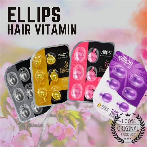 Jual Ellips Hair Vitamin With Pro Keratin Complex Blister 6 Capsul 1ml