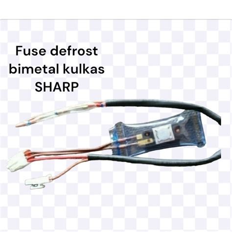 Jual Fuse Sharp Bimetal Defrost Fius Kulkas Pintu Sharp Shopee