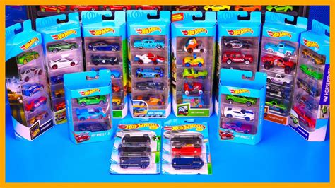 HUGE HOT WHEELS OPENING 5 PACKS 3 PACKS ZAMACS YouTube