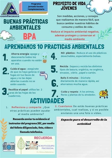 Folleto Buenas Practicas Ambientales PDF