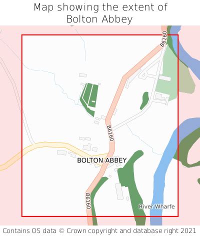 Where is Bolton Abbey? Bolton Abbey on a map