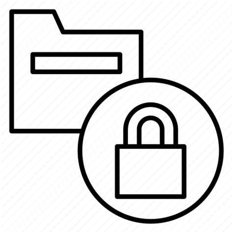 Data Data Lock Data Protection File Protection Lock Security Icon