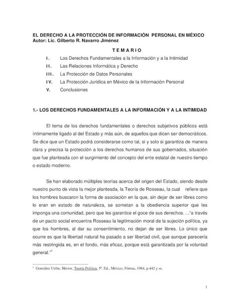 PDF Derecho a la protección Navarro PDF fileclara y precisa la