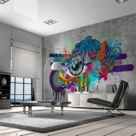 WALLPAPER XXL NON WOVEN HUGE PHOTO WALL MURAL ART PRINT GRAFFITI