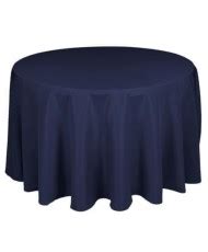 Nappe Ronde Bleu Marine Nappes Anim Loc