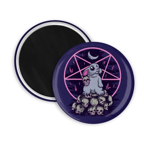 Pentagram Bunny Magnet Kute Products