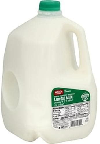 Winco Foods Lowfat Milkfat Milk Gl Nutrition Information Innit