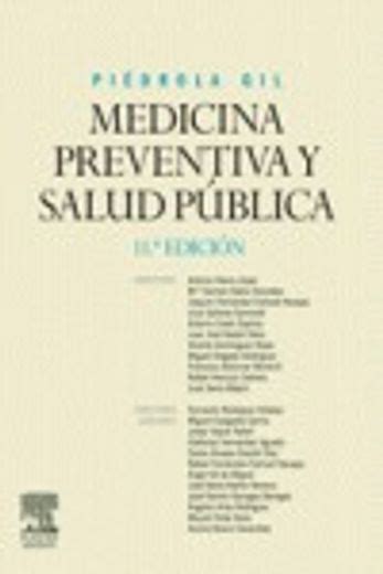 Libro Piedrola Gil Medicina preventiva y salud pública De Piedrola Gil