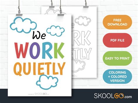 Free Printable Classroom Posters Skoolgo