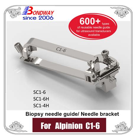 Biopsy Needle Guide For Alpinion Convex Ultrasound Transducer C Sc