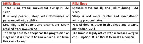 Sleep, It's Types (NREM and REM) and Disorders - BioPharma Notes