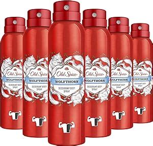 Old Spice Wolfthorn Body Spray For Men Ml Packs Amazon Ae Beauty