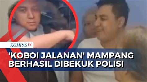 Todong Pistol Ke Sesama Pengendara Koboi Jalanan Mampang Berhasil