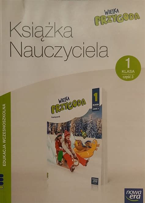 Wielka przygoda klasa 1 cz 3 Książka nauczyciela 12313875028