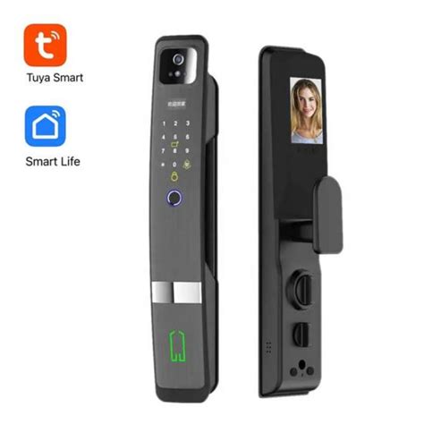 Tuya Smartlife App Wifi Face Recognition Intelligent Lock With Doorbell