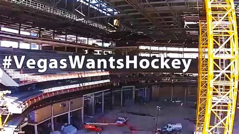 Gotta See It: Drone tours Las Vegas hockey arena