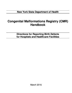 Fillable Online Health Ny Cmr Handbook Health Ny Fax Email Print