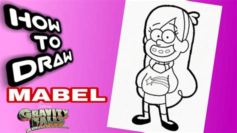 CÓMO DIBUJAR A MABEL DE GRAVITY FALLS