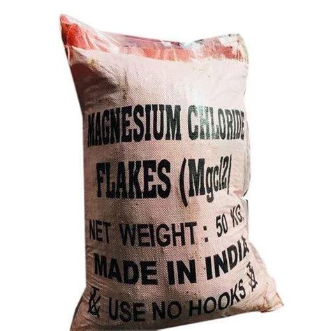 Magnesium Chloride Flakes Mgcl2 Application Industrial At Best Price