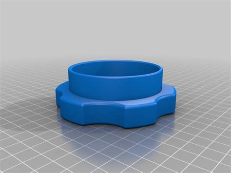 Free 3d File Fuel Gas Cap 1970 T Bird・template To Download And 3d Print