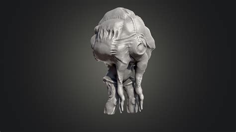 Halo 3 Flood Carrier Form Statue by PlanetAlexanderProjects | Download free STL model ...