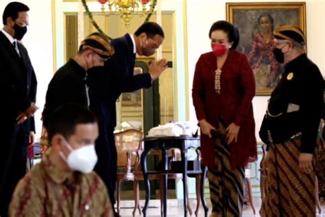 Presiden Jokowi Hadiri Pengukuhan Kgpaa Mangkunegara X Antara News