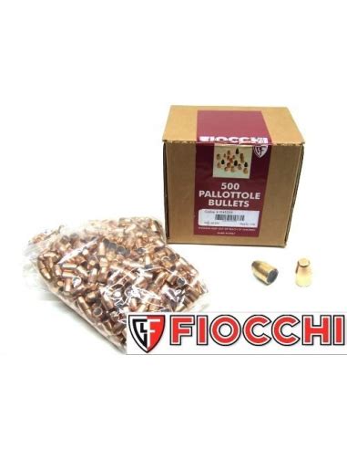 Fiocchi Palle Ogive Calibro Sw Fmjtc Grani Codice Pezzi