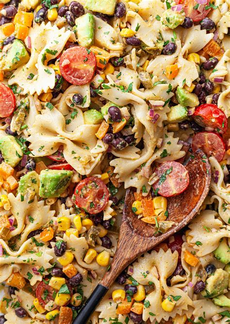 Fiesta Pasta Salad So Vegan