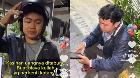 Driver Ojol Nangis Dapat Orderan Fiktif Rp Ribu Simpan Kisah Pilu