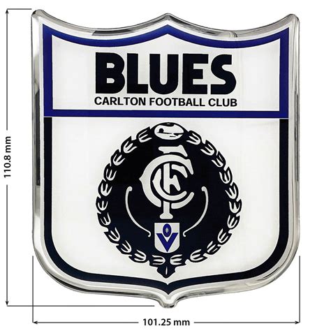 Carlton Blues Retro Decal – Fan Emblems