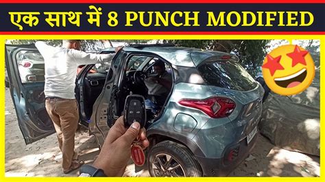 Modified Tata Punch Accomplished Full Interior Punch