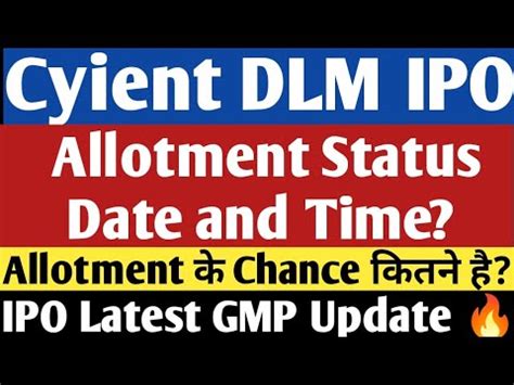 Cyient Dlm Ipo Allotment Status Cyient Ipo Allotment Cyient Dlm Ipo