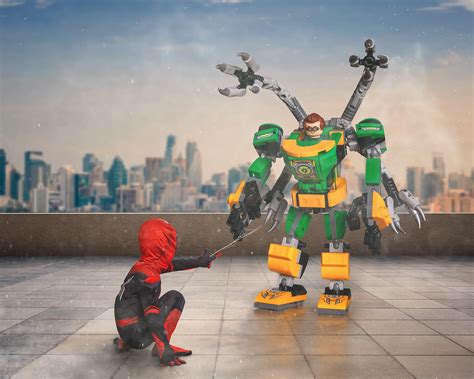 Lego Spiderman Vs Doc Ock