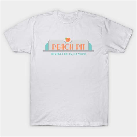 Peach Pit Beverly Hills 90210 90210 Beverly Hils T Shirt Teepublic