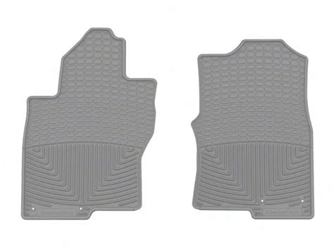 Weathertech Frontier All Weather Front Rubber Floor Mats Gray W608gr 22 25 Frontier Free