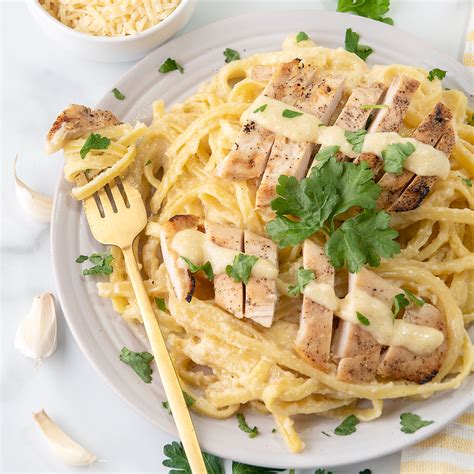 Grilled Chicken Alfredo Grillonadime