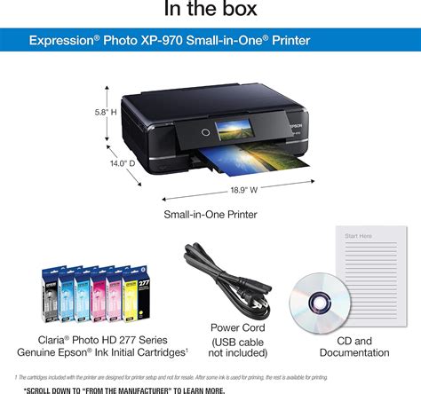 Buy Epson Expression Photo Xp 970 Wireless Color Photo Printer With Scanner And Copier Online At