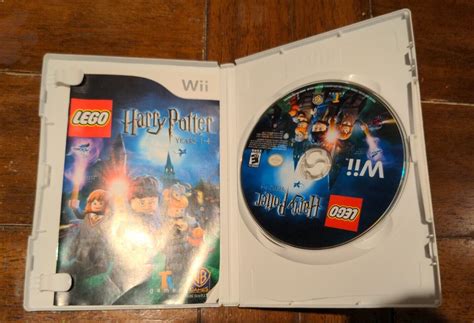 Nintendo Wii LEGO Harry Potter Years 1 4 5 7 Game In Case