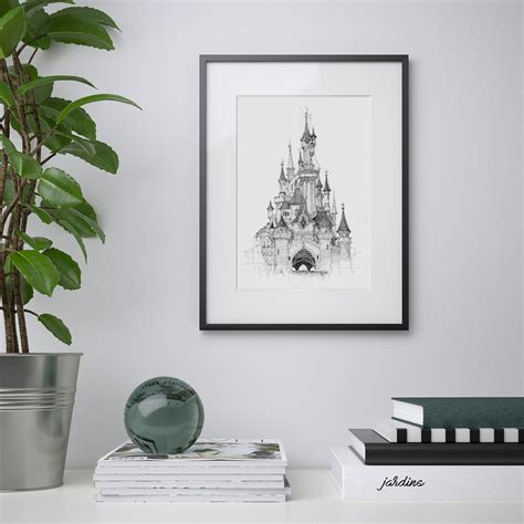 Disneyland Paris Castle Disneyland Paris Print Wall Art Sketch Print ...