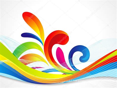 Abstract Colorful Wave Background Stock Vector By ©gurukripa 26667421