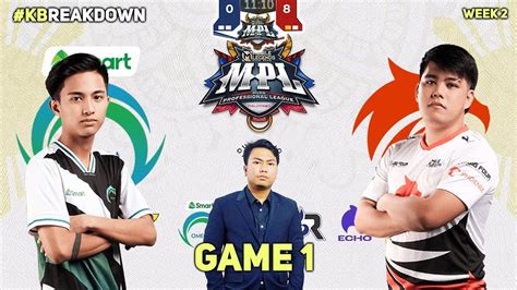 MPL PH Season 10 SMART OMEGA Vs TNC Game 1 NEXT LEVEL MACROPLAY