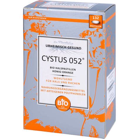 Cystus Bio Halspastillen Honig Orange St