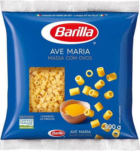 Pacotes Macarr O Ave Maria Ovos Barilla G Em Promo O No